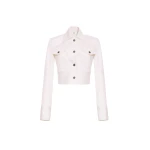 Adam Lippes Dante Jacket in Pale Pink