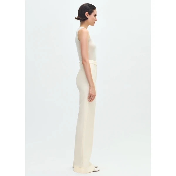Adam Lippes Deeda Pant in Ivory, view 2