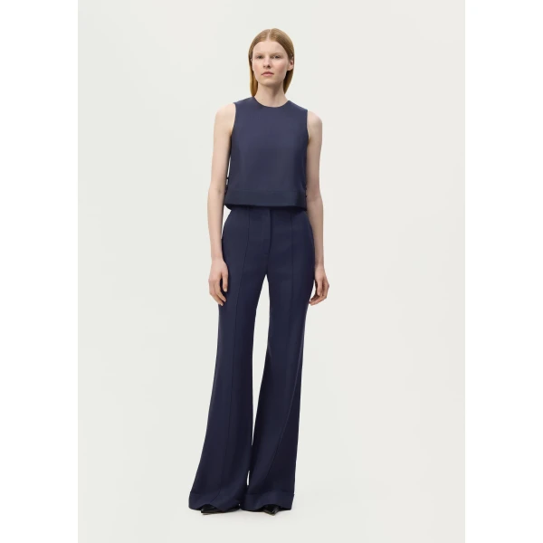 Adam Lippes Deeda Pant in Navy, view 2