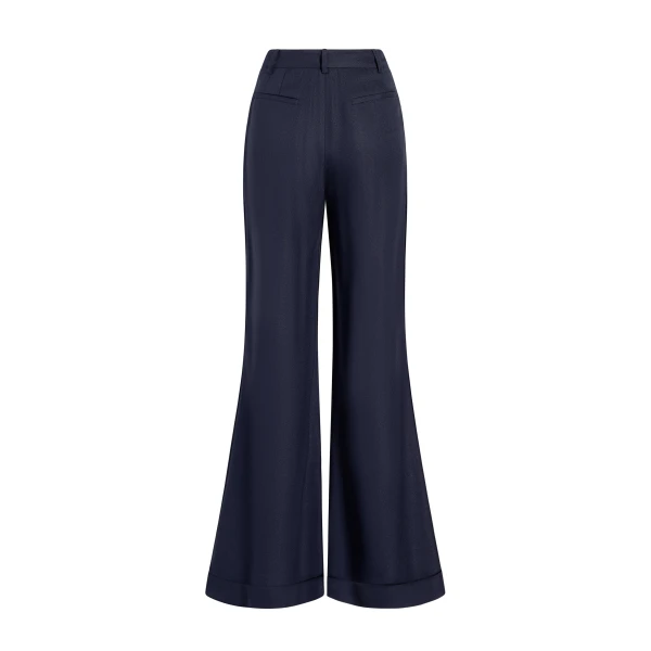 Adam Lippes Deeda Pant in Navy, view 5