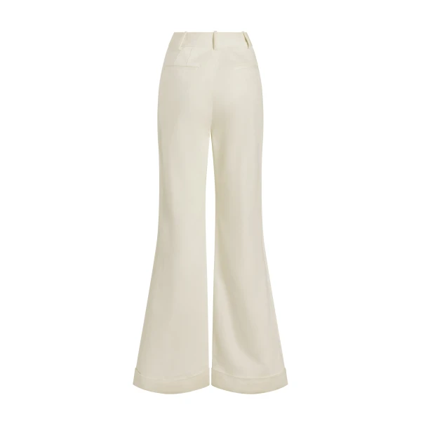 Adam Lippes Deeda Pant in Stone, view 5