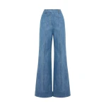 Adam Lippes Deeda Pant in Stone Wash