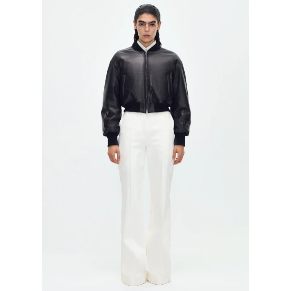 Adam Lippes Deeda Pant in White, view 4