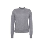 Adam Lippes Didion Knit Cashmere Silk in Heather Grey