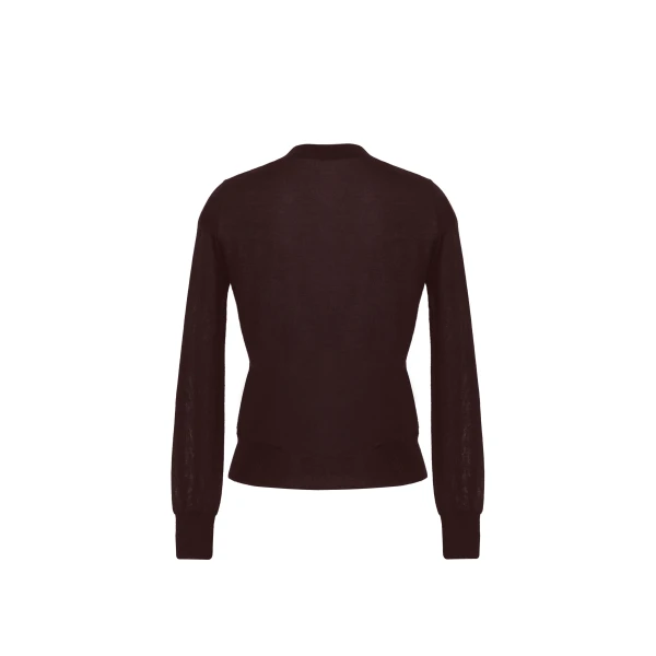 Adam Lippes Didion Knit Cashmere in Mocha, view 4