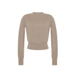 Adam Lippes Didion Knit Cashmere in Oatmeal