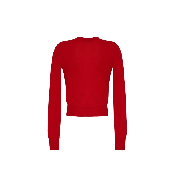 Adam Lippes Didion Knit in Poppy, view 2