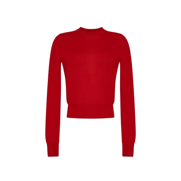 Adam Lippes Didion Knit in Poppy
