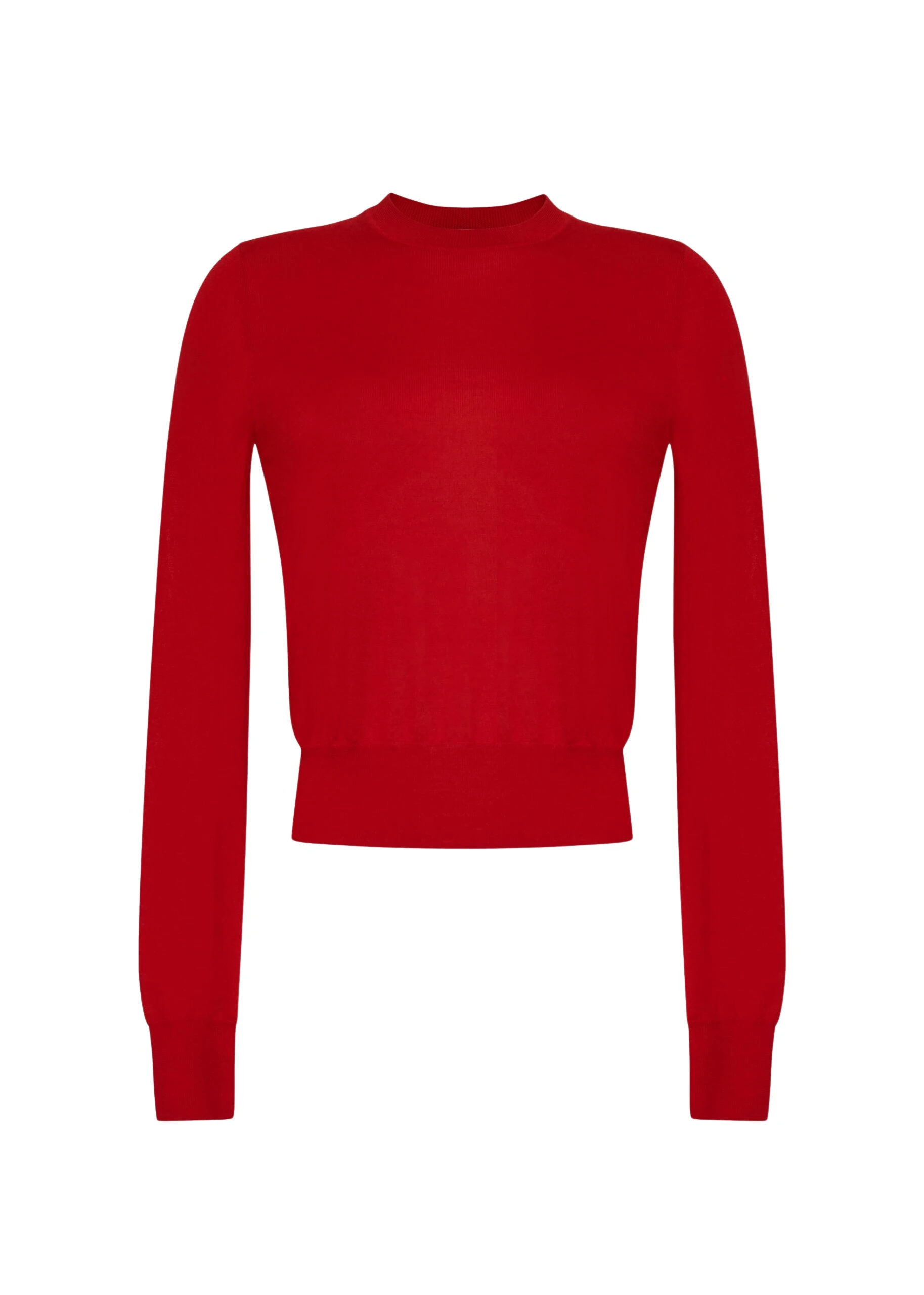 Adam Lippes Didion Knit in Poppy