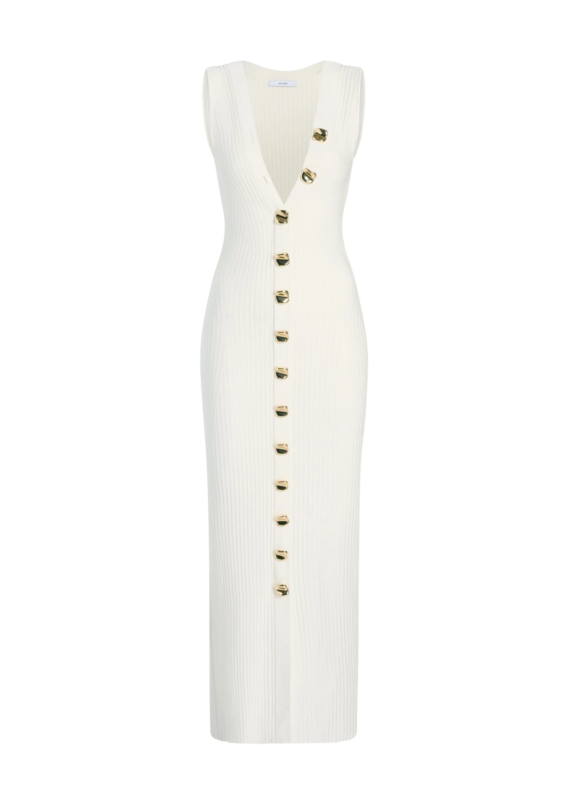 Adam Lippes Eliza Dress in Ivory