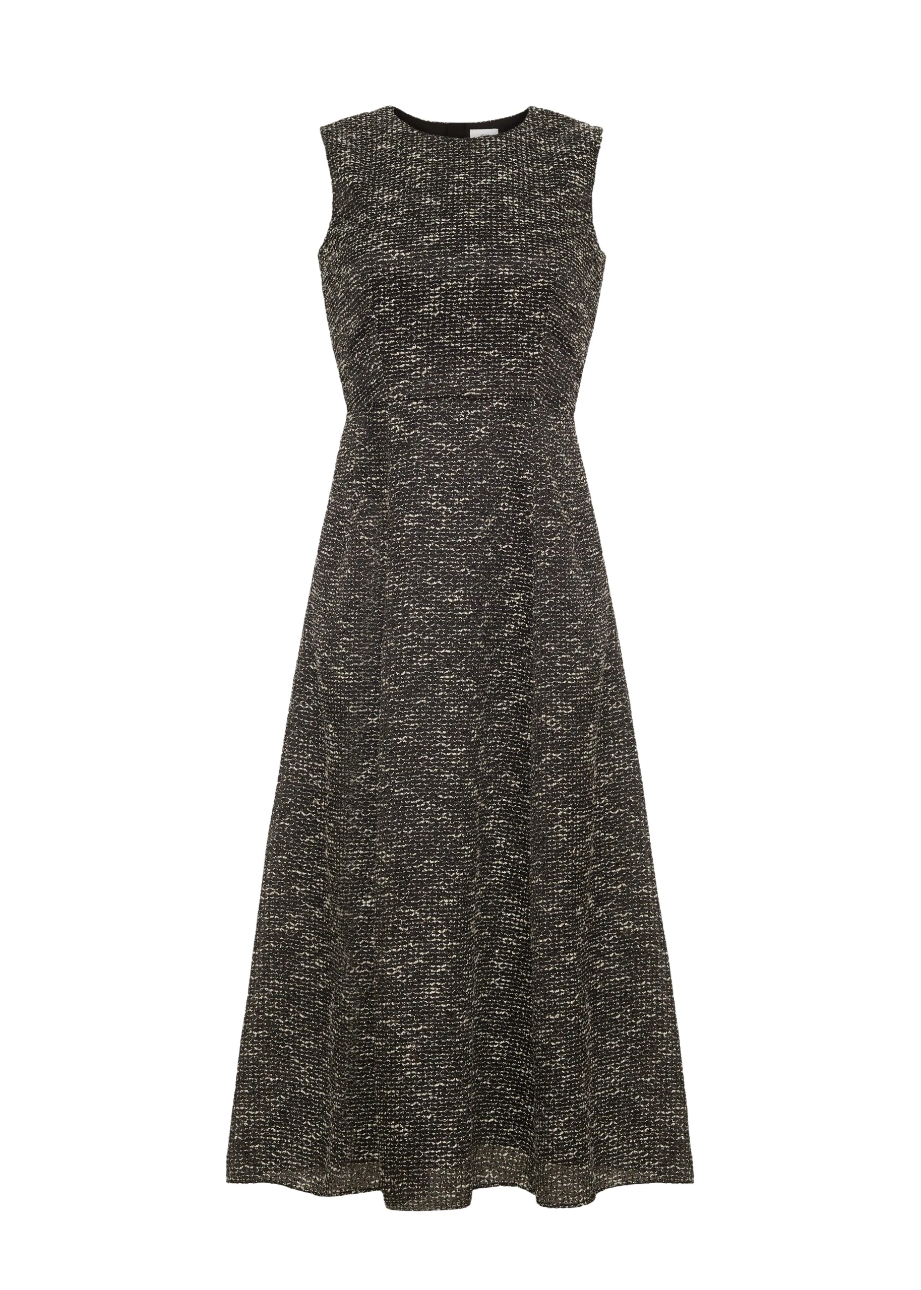 Adam Lippes Eloise Dress in Black/Ivory