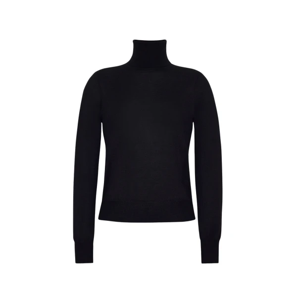 Adam Lippes Eve Knit Cashmere in Black