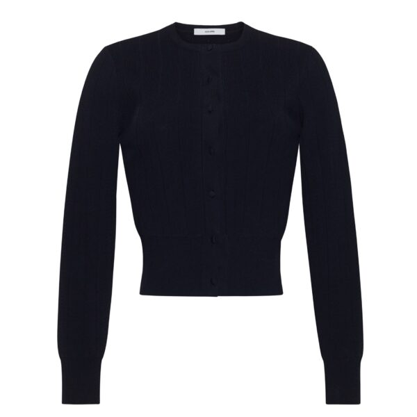 Adam Lippes Faye Cardigan in Black