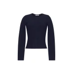 Adam Lippes Faye Cardigan in Navy