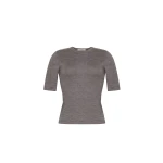 Adam Lippes Felix Knit in Heather Grey