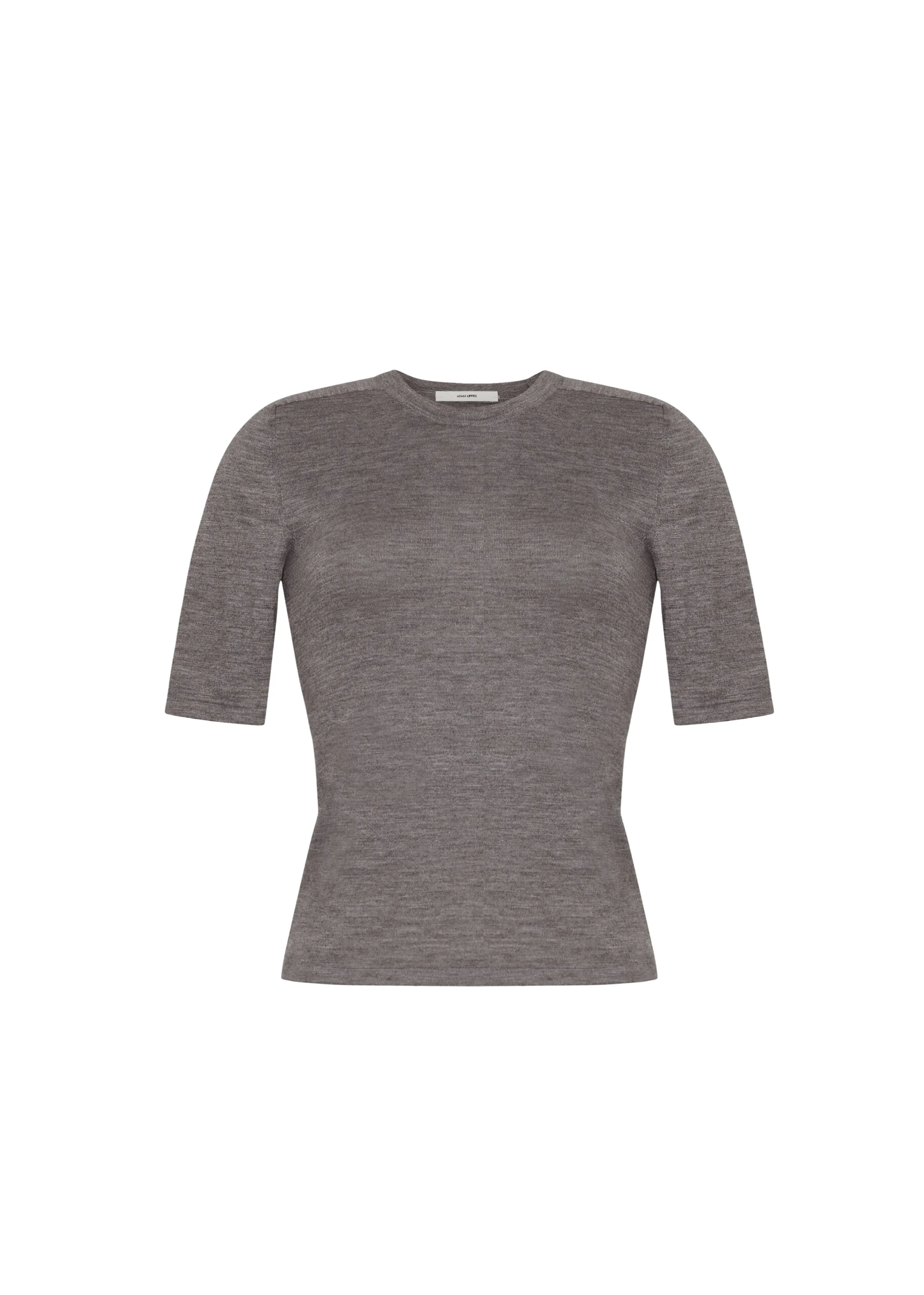 Adam Lippes Felix Knit in Heather Grey