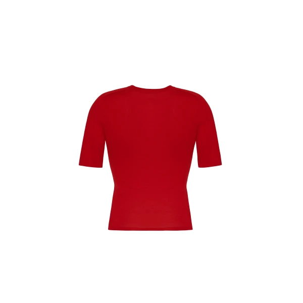 Adam Lippes Felix Knit in Poppy, view 2