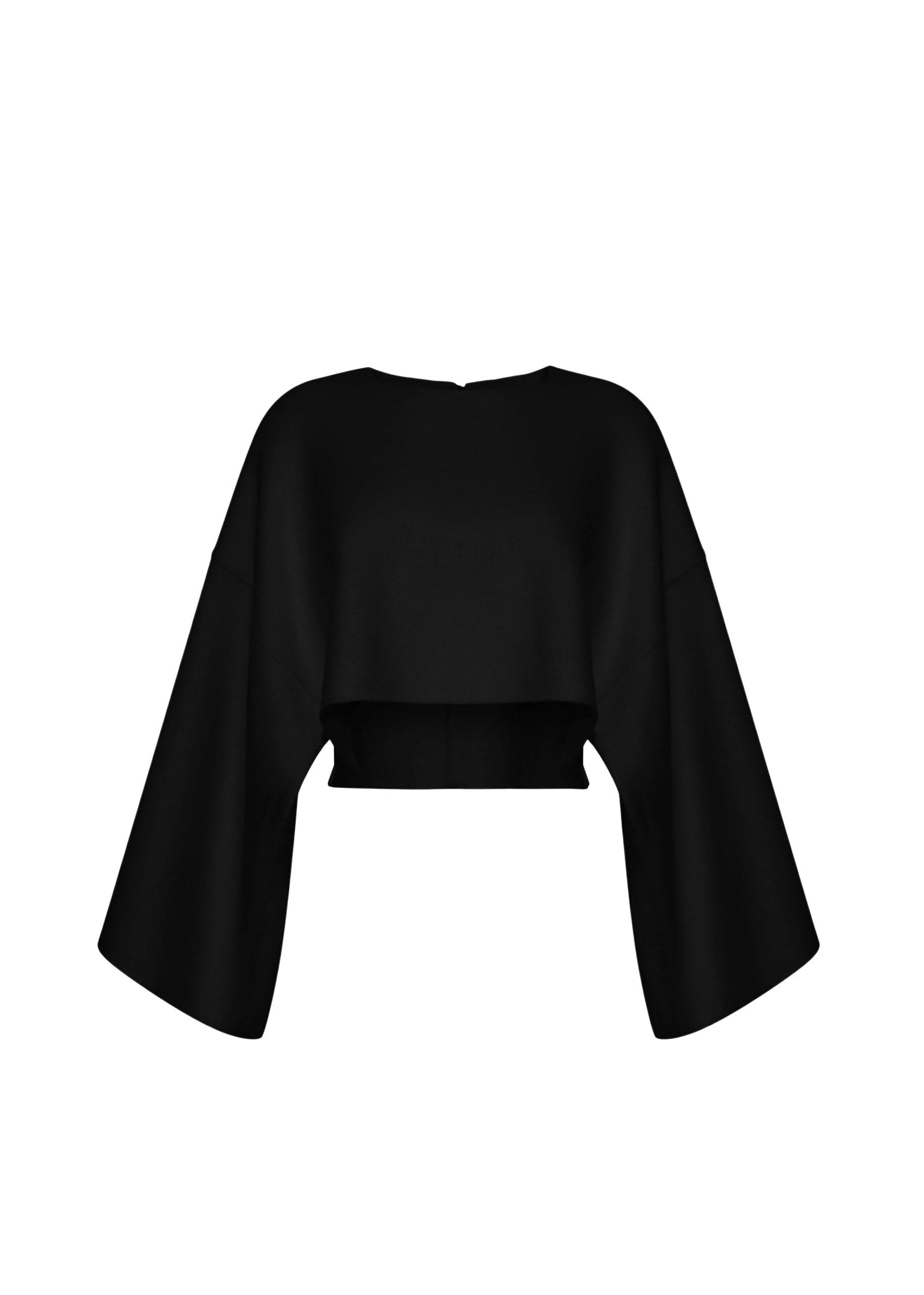 Adam Lippes Fisal Top in Black