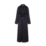 Adam Lippes Gareth Trench in Black Coat