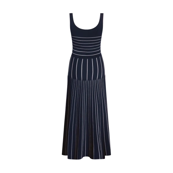 Adam Lippes Gemma Dress in Navy, view 5
