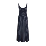 Adam Lippes Gemma Dress in Navy
