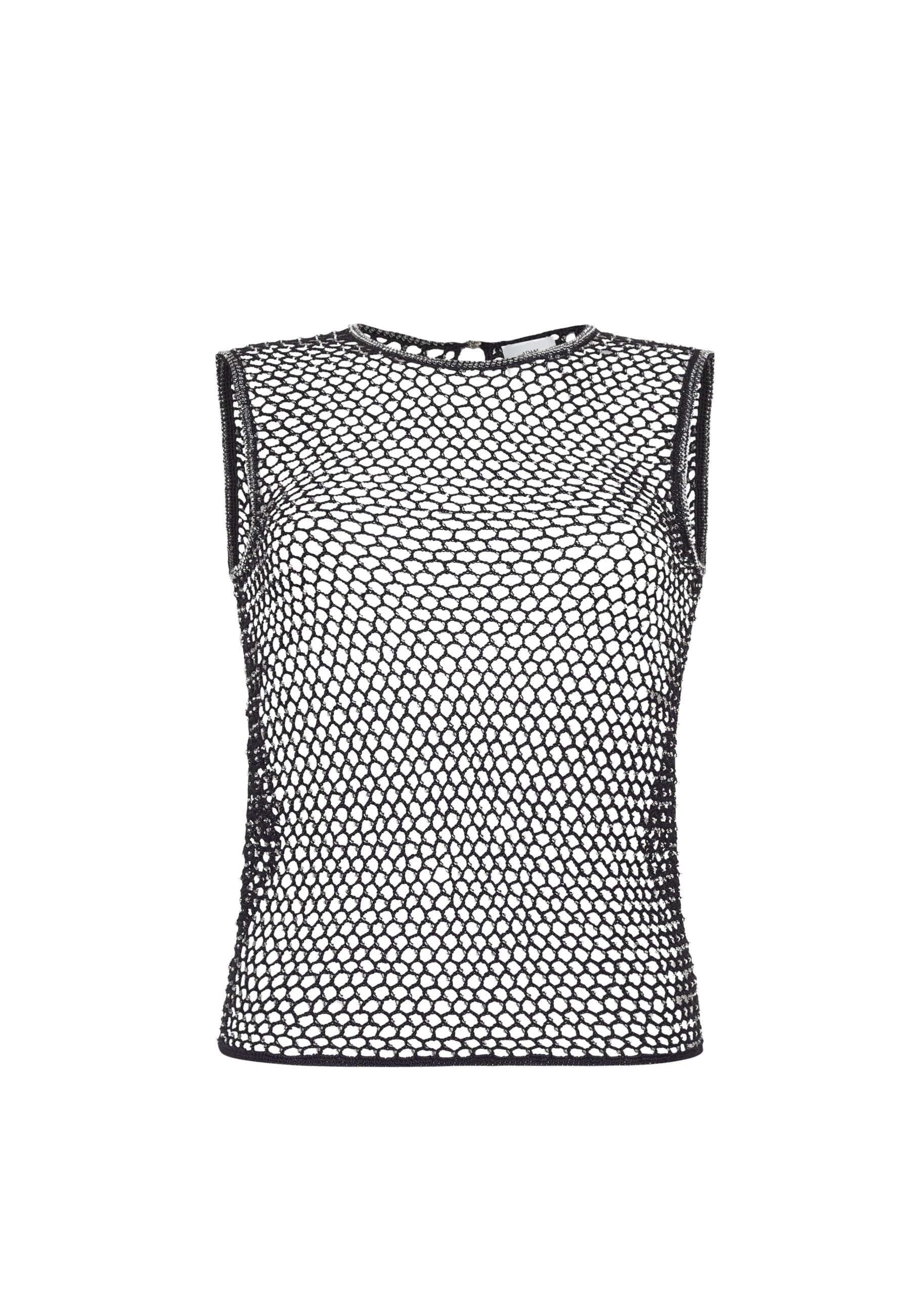 Adam Lippes Gwen Top in Black