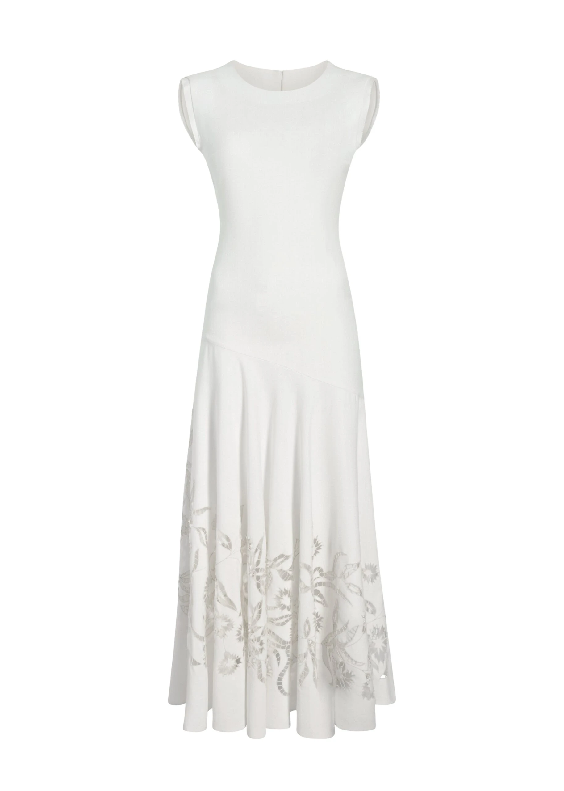 Adam Lippes Gwenyth Dress in White