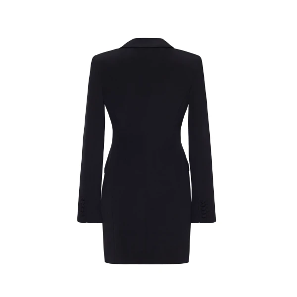Adam Lippes Hitori Dress in Black, view 5