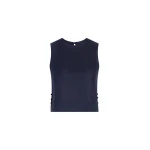 Adam Lippes Kai Top in Navy
