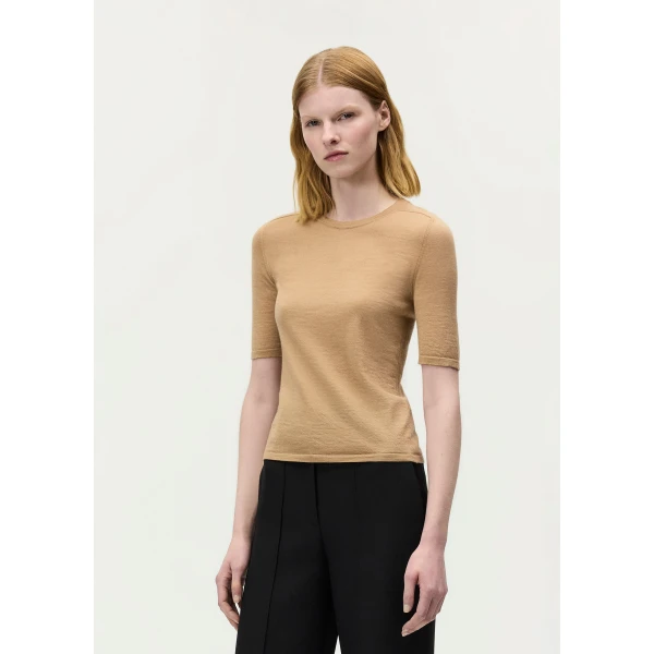 Adam Lippes Kerr Top in Camel, view 2
