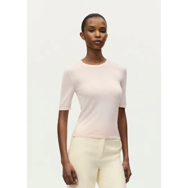 Adam Lippes Kerr Top in Pink, view 2