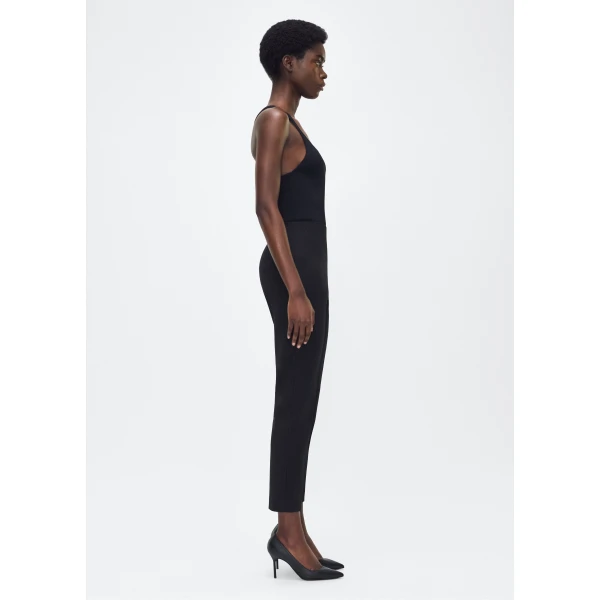 Adam Lippes Kit Pant in Black, view 3