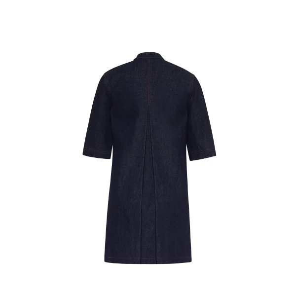 Adam Lippes Lauder Dress in Indigo, view 5