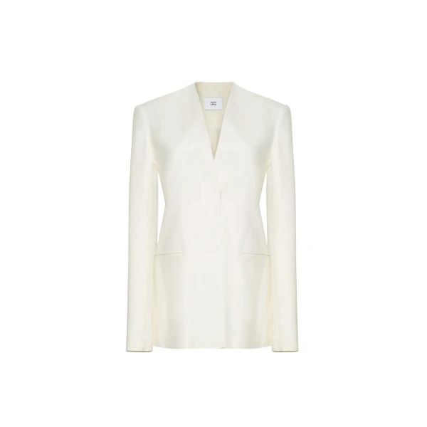 Adam Lippes Lazarus Jacket in Ivory