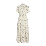Adam Lippes Leighton Dress in Ivory Floral