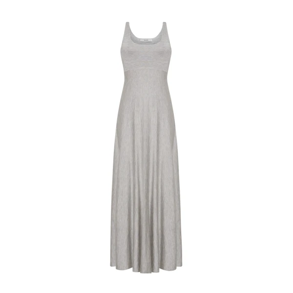 Adam Lippes Linda Dress in Heather Grey