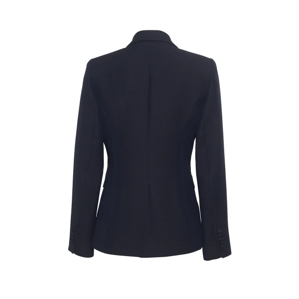 Adam Lippes Logan Jacket in Black, view 4