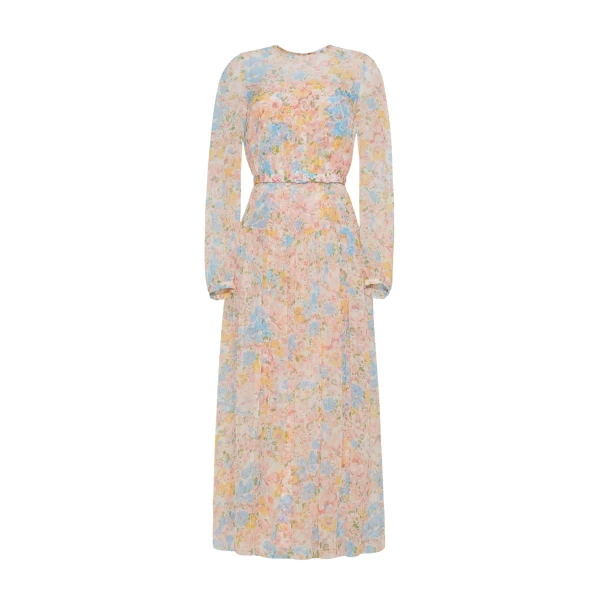Adam Lippes Lorynn Dress in Ivory Floral