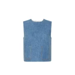 Adam Lippes Ludlow Top in Stone Wash