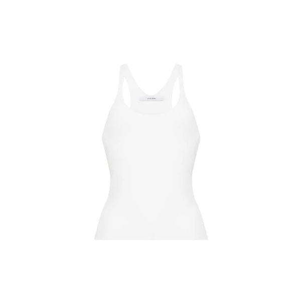 Adam Lippes Lumii Tank in Ivory Knit
