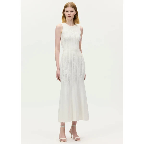 Adam Lippes Lyra Skirt in Ivory, view 2