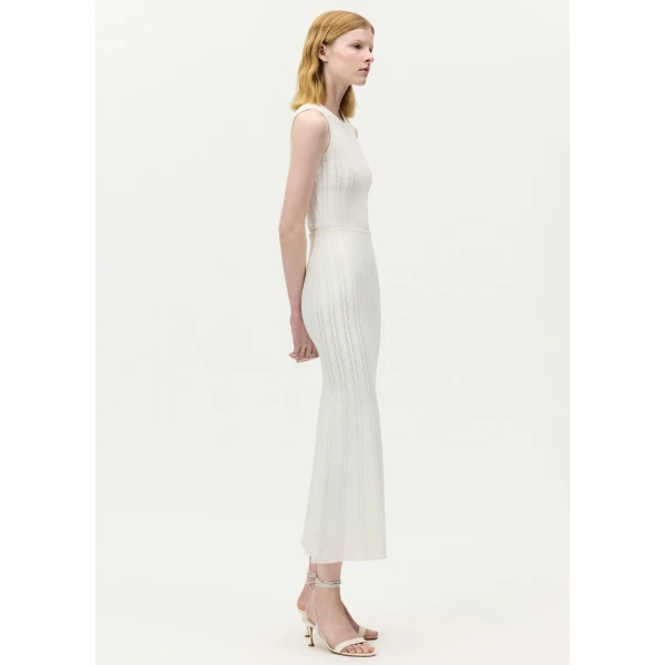 Adam Lippes Lyra Skirt in Ivory, view 3