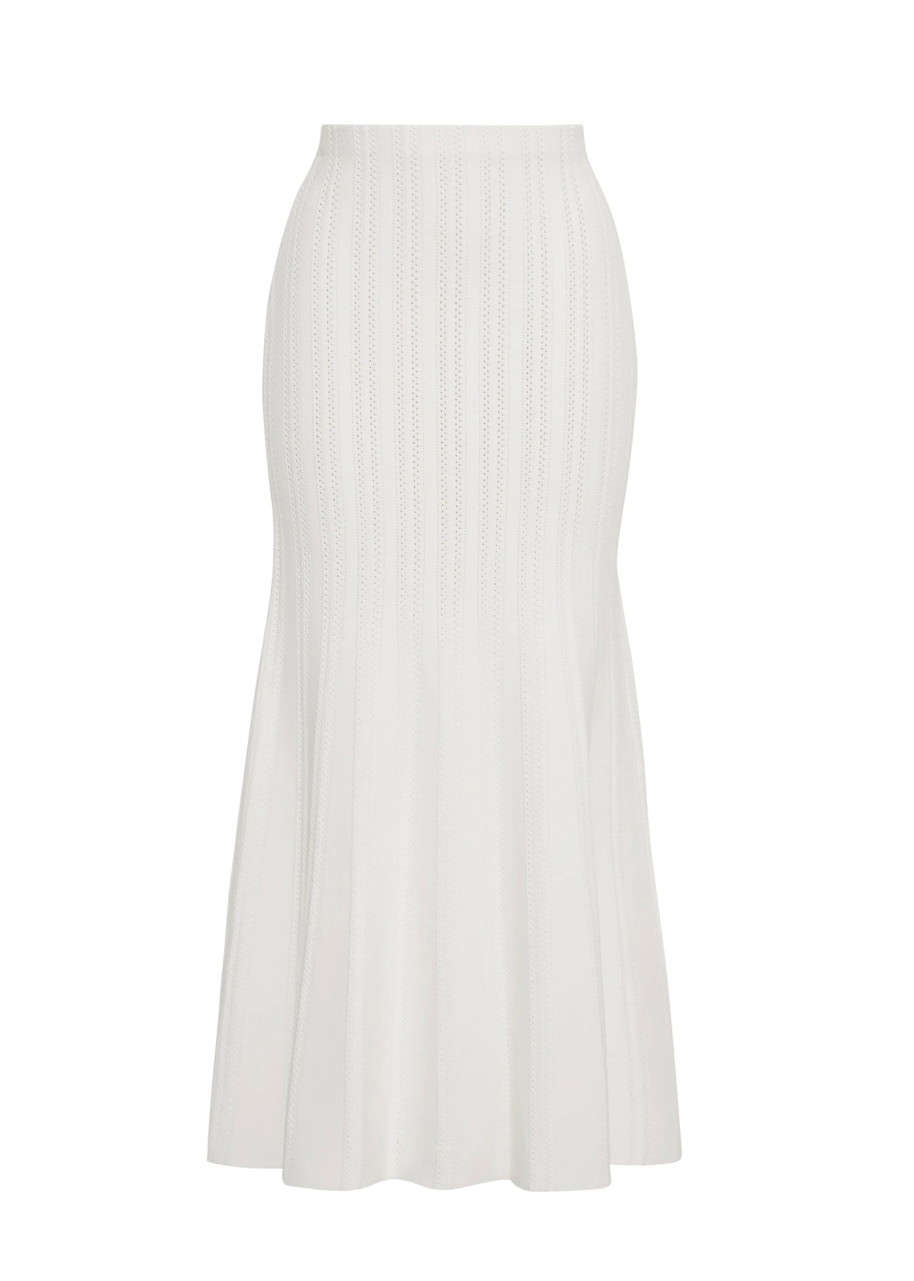 Adam Lippes Lyra Skirt in Ivory