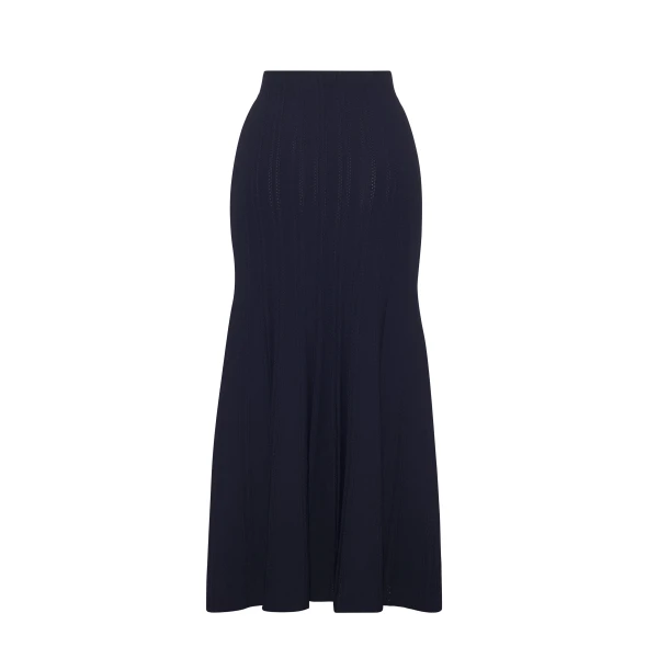 Adam Lippes Lyra Skirt in Navy, view 4