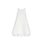 Adam Lippes Manon Dress in White