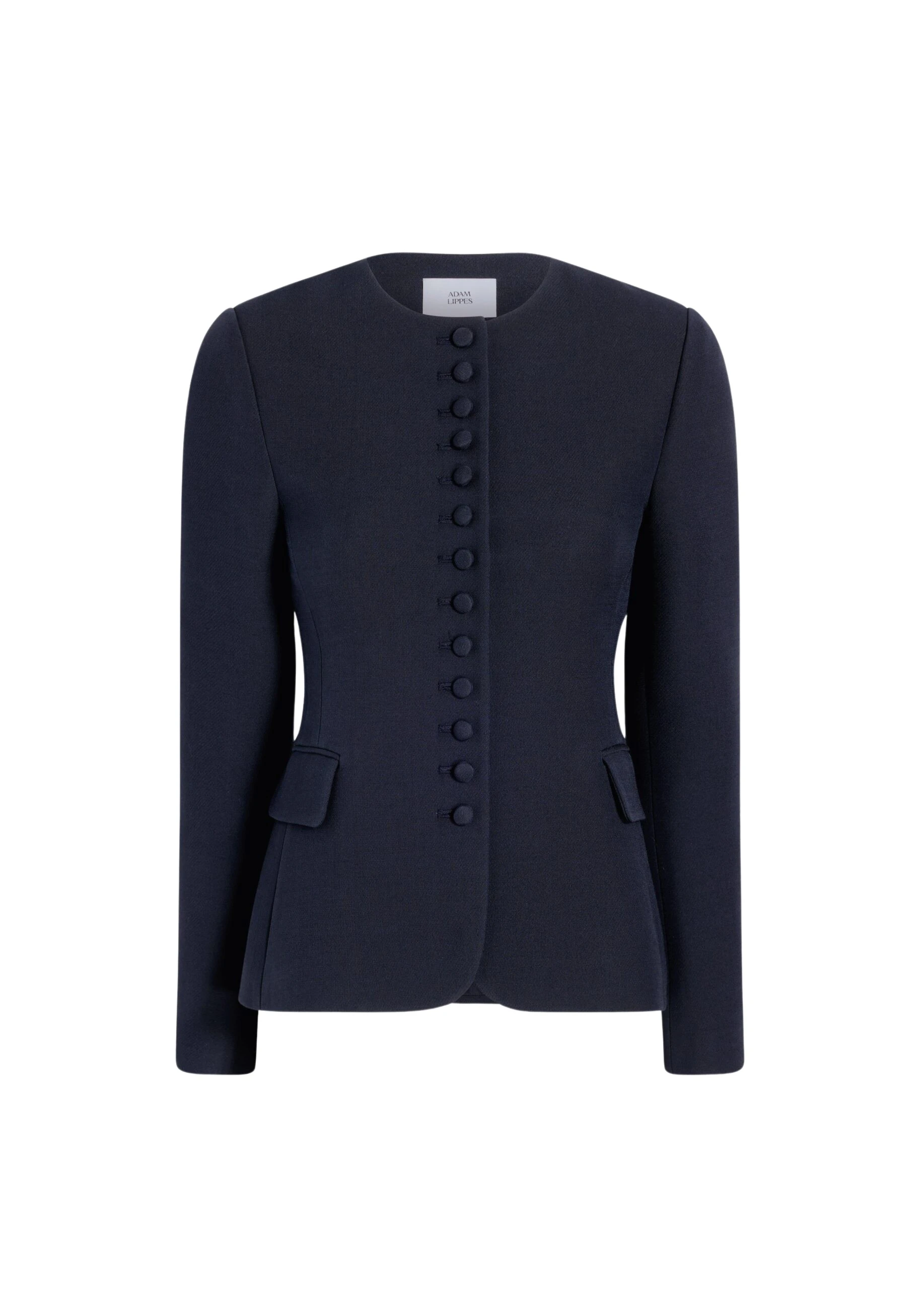 Adam Lippes Marin Jacket in Navy