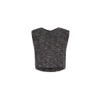 Adam Lippes Mercer Top in Black/Ivory