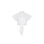 Adam Lippes Mila Top in White