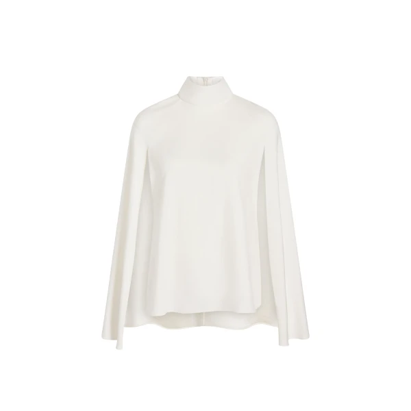 Adam Lippes Monroe Top in Ivory