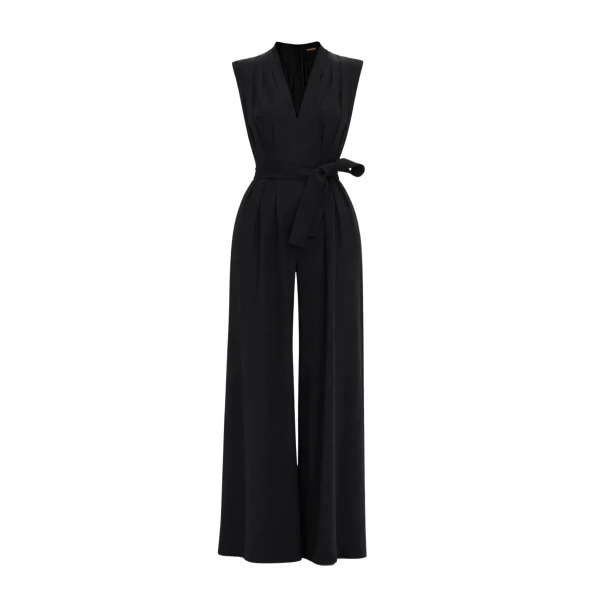 Adam Lippes Nansi Jumpsuit in Black